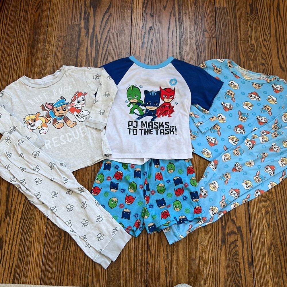 BUNDLE 3 Sets Pajama Items! 5T